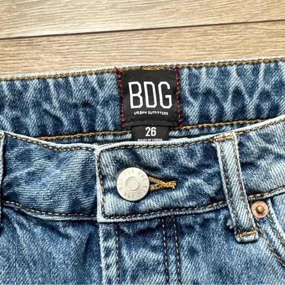 BDG Urban Outfitters High Rise Straight Leg Jeans - Picture 7 of 13